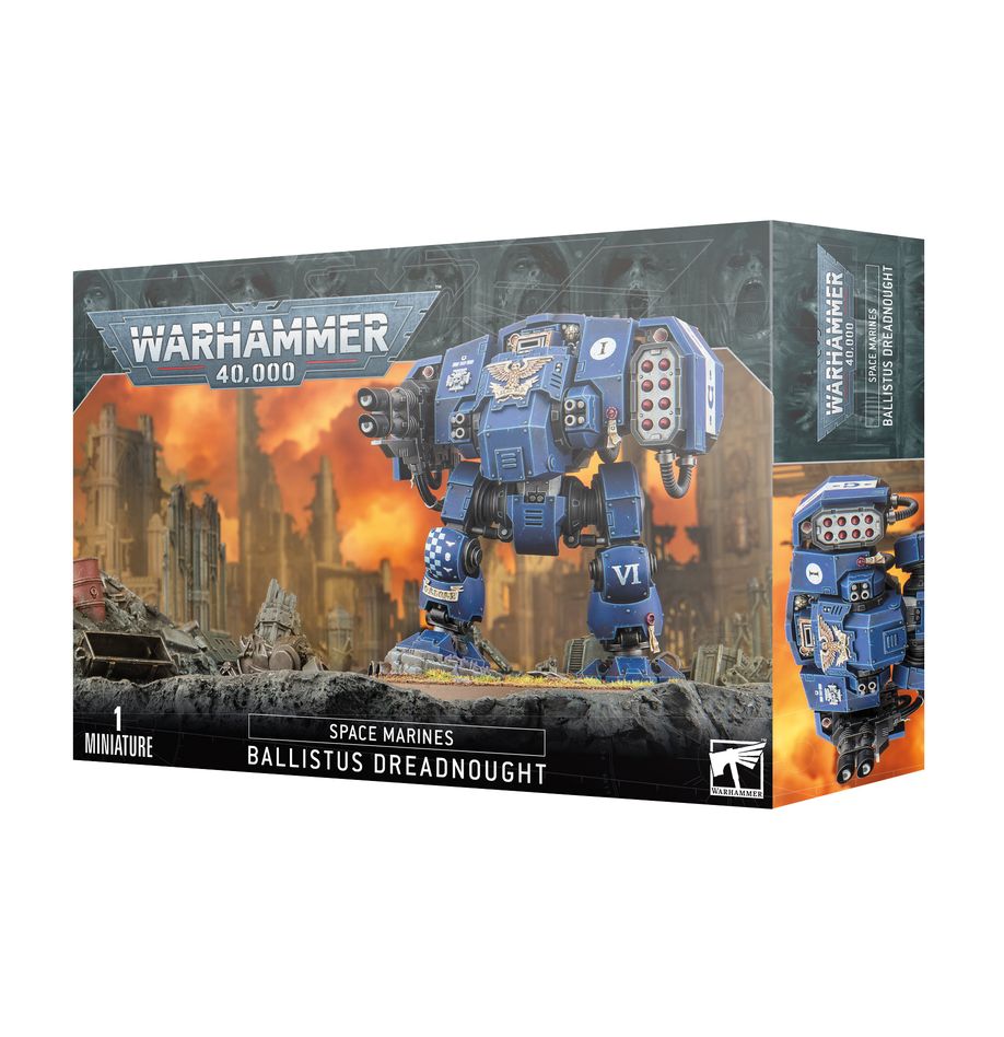 Warhammer 40k: Space Marine Ballistus Dreadnought
